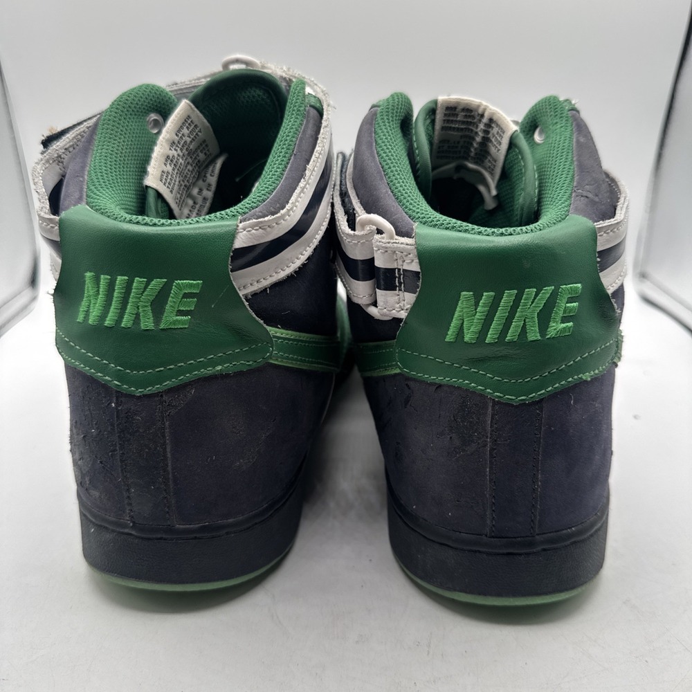 Nike Vandal‎ High Leather 309427-431 Green Black White Sneakers Sz 12 Very Rare - Picture 4 of 10